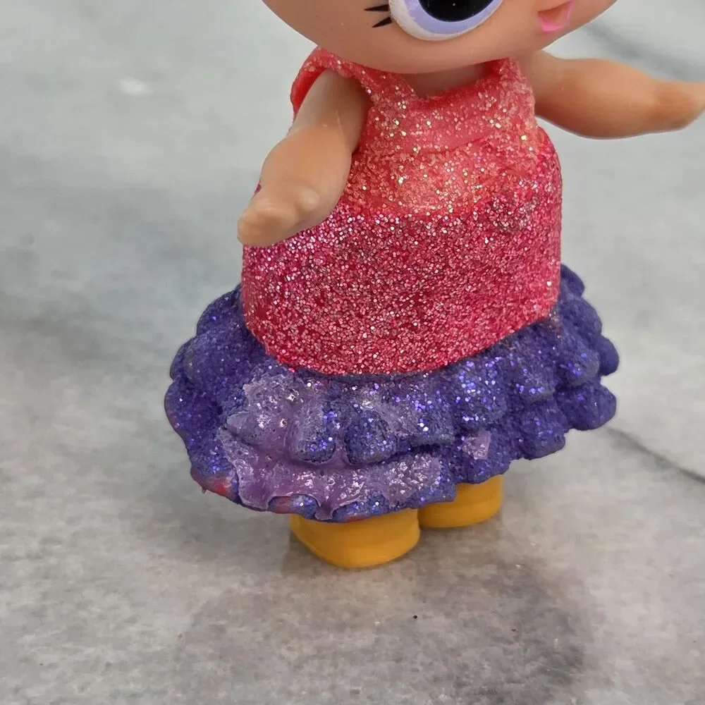 LOL Surprise Glitter Series Dolls Lot Cheer Captain Cozy Babe Accessories Cards